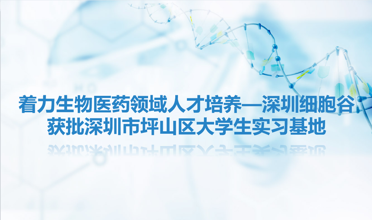 简讯|着力生物医药领域人才培养—深圳Ebpay支付获批深圳市坪山区大学生实习基地